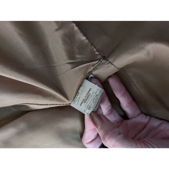 Vintage Leather Blazer Jacket - Picture 7 of 8